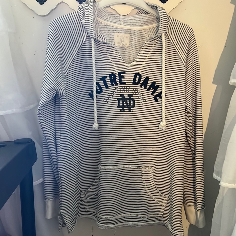 Womens Norte dame hoodie sz large